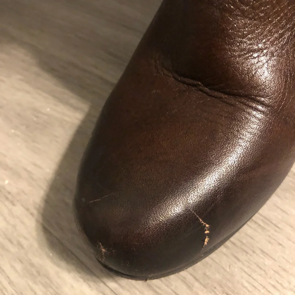 Arturo Chiang | size 7.5 | At-Vera heeled leather brown boots - Picture 11 of 13